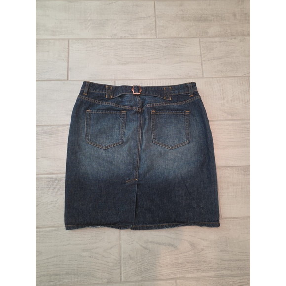 Tommy Hilfiger Women's Size 16 Blue Jeans Skirt - Picture 6 of 7